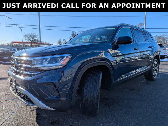 used 2021 Volkswagen Atlas car, priced at $24,599