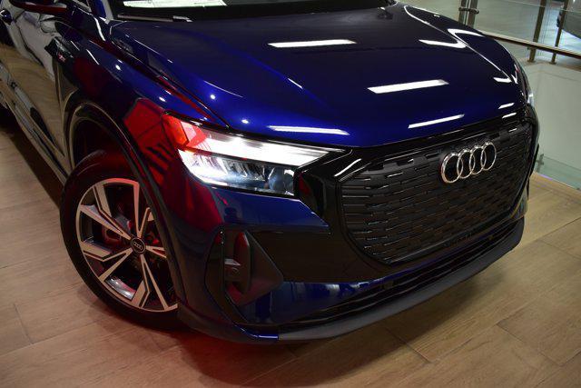 new 2024 Audi Q4 e-tron Sportback car, priced at $60,313