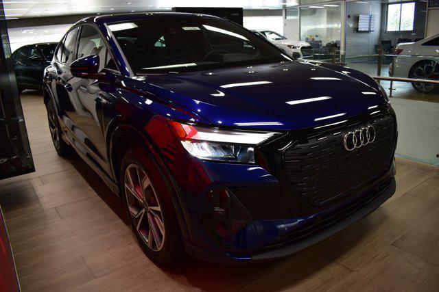 new 2024 Audi Q4 e-tron Sportback car, priced at $60,313