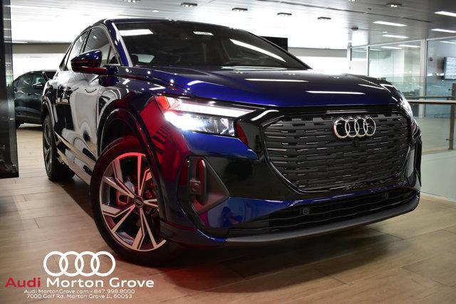 new 2024 Audi Q4 e-tron Sportback car, priced at $60,313