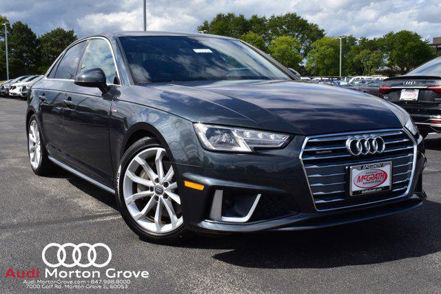 used 2019 Audi A4 car, priced at $21,000