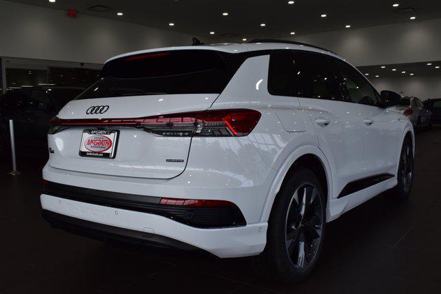 new 2024 Audi Q4 e-tron car, priced at $64,040