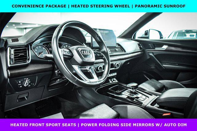 used 2023 Audi Q5 car, priced at $37,750