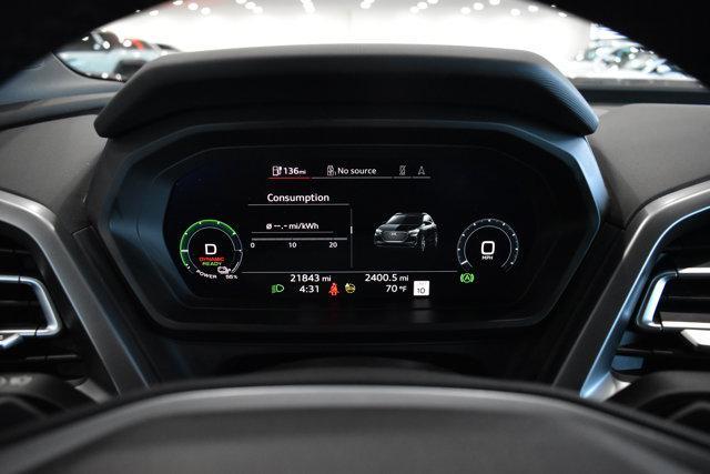 used 2024 Audi Q4 e-tron car, priced at $34,800
