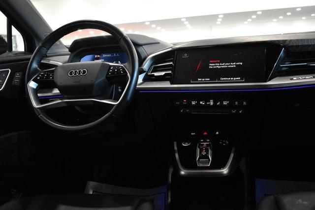 used 2024 Audi Q4 e-tron car, priced at $34,800