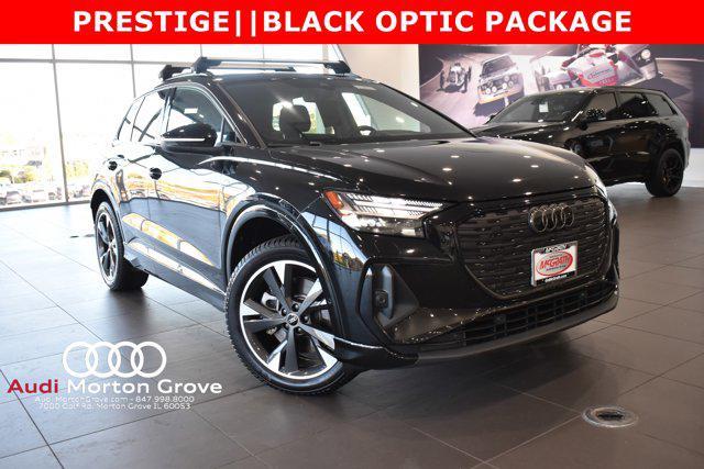 used 2024 Audi Q4 e-tron car, priced at $34,800