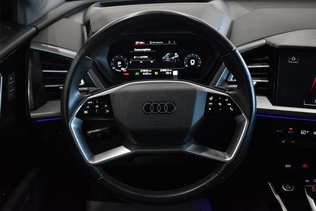 used 2024 Audi Q4 e-tron car, priced at $34,800