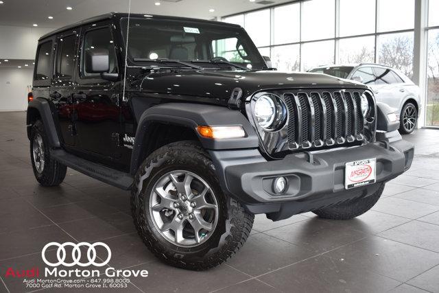 used 2020 Jeep Wrangler Unlimited car, priced at $32,999