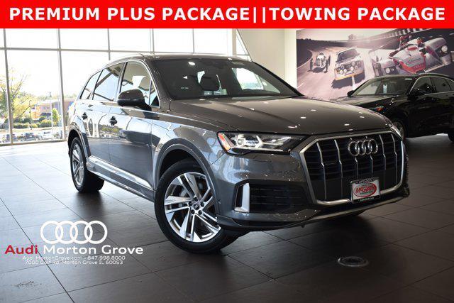 used 2021 Audi Q7 car, priced at $31,771