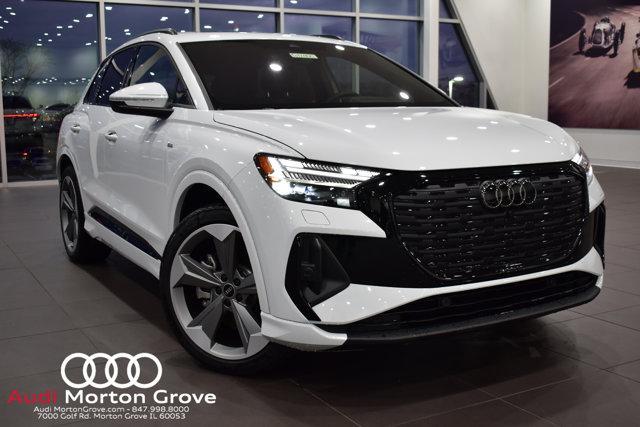 new 2025 Audi Q4 e-tron car, priced at $68,715