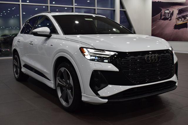 new 2025 Audi Q4 e-tron car, priced at $68,715