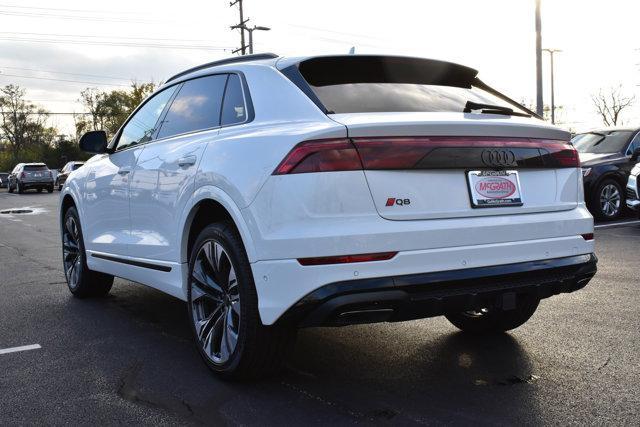 new 2025 Audi Q8 car, priced at $86,170