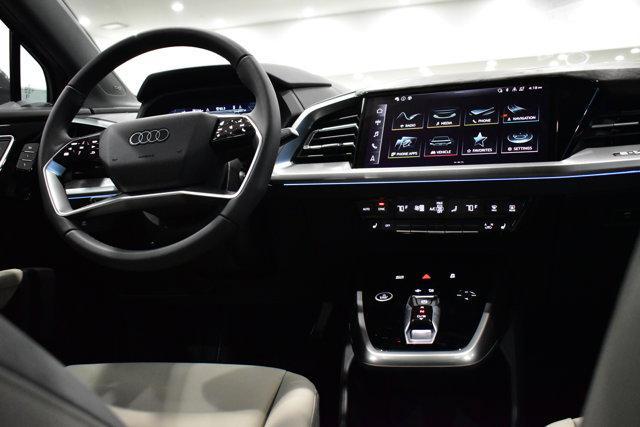 new 2025 Audi Q4 e-tron car, priced at $68,120