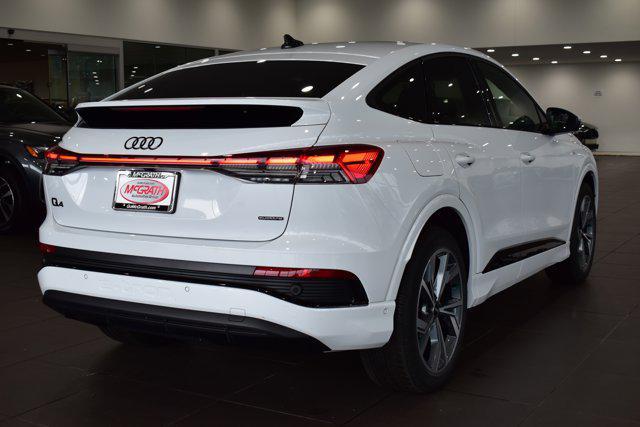 new 2024 Audi Q4 e-tron Sportback car, priced at $66,705