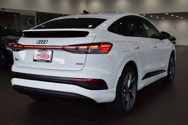 new 2024 Audi Q4 e-tron Sportback car, priced at $60,035