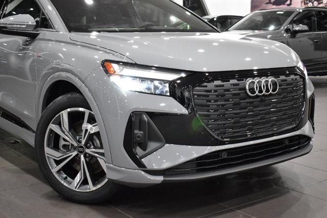 new 2025 Audi Q4 e-tron Sportback car, priced at $65,865