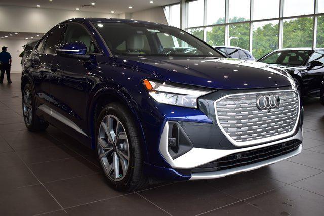 new 2024 Audi Q4 e-tron Sportback car, priced at $54,621