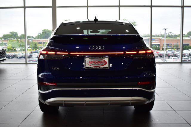 new 2024 Audi Q4 e-tron Sportback car, priced at $54,621