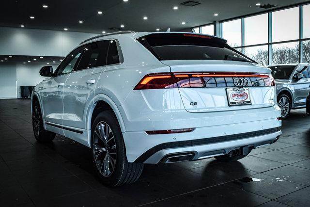 new 2025 Audi Q8 car, priced at $77,265