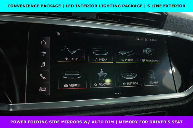 used 2023 Audi Q3 car, priced at $27,299