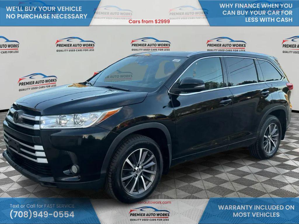 used 2018 Toyota Highlander car, priced at $17,900