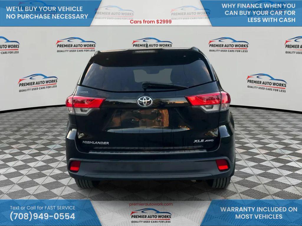used 2018 Toyota Highlander car, priced at $17,900