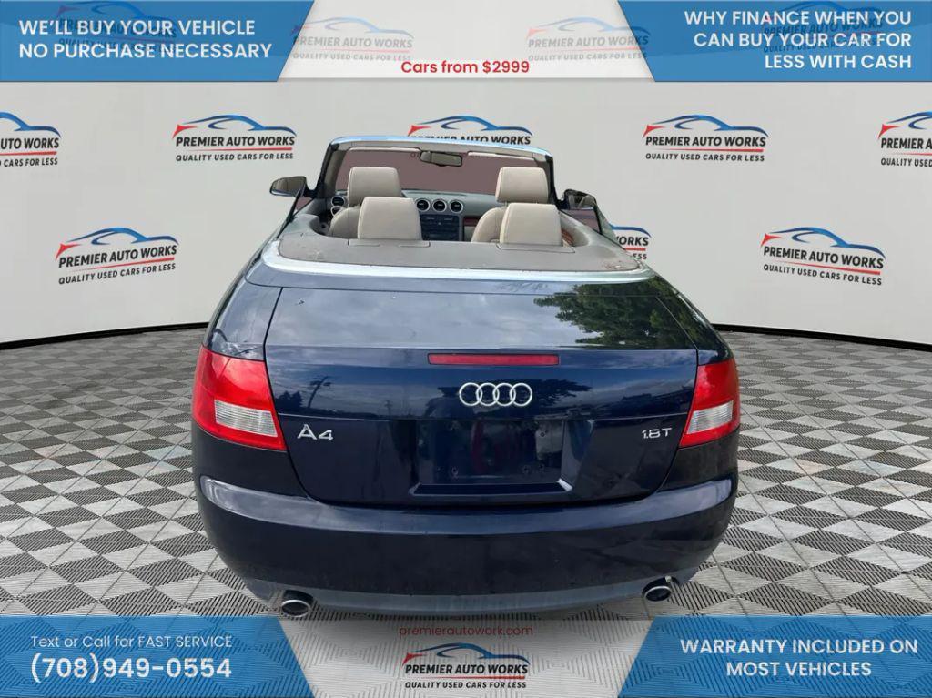 used 2006 Audi A4 car, priced at $4,999