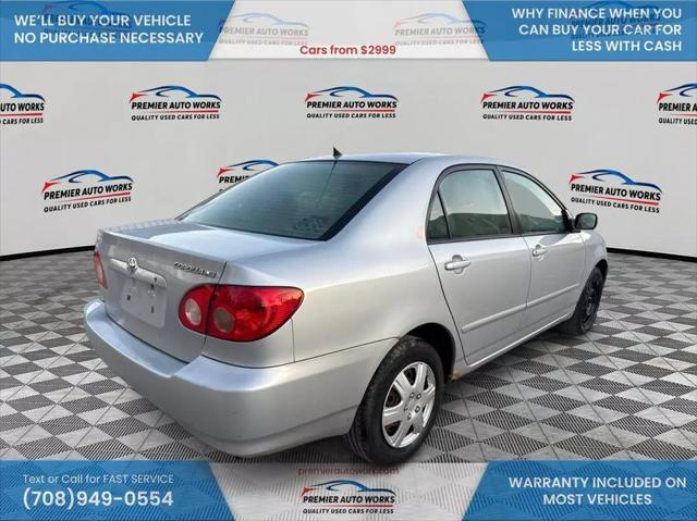 used 2006 Toyota Corolla car, priced at $4,500