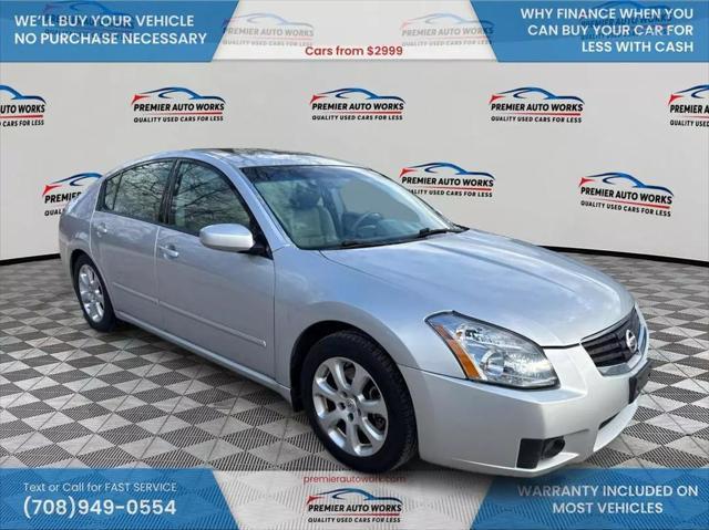 used 2008 Nissan Maxima car, priced at $4,500