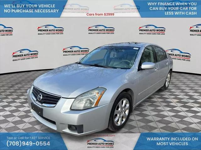 used 2008 Nissan Maxima car, priced at $4,500