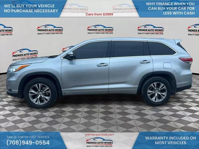 used 2015 Toyota Highlander car, priced at $15,000