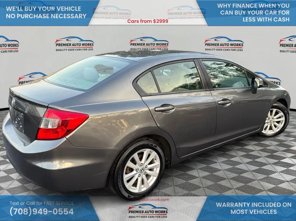 used 2012 Honda Civic car, priced at $7,500