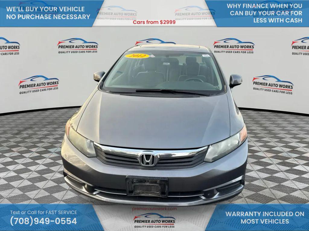 used 2012 Honda Civic car, priced at $7,500