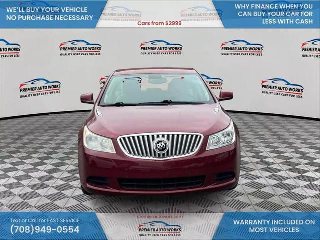 used 2010 Buick LaCrosse car, priced at $4,999