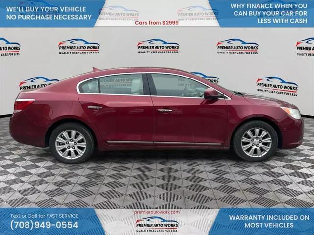 used 2010 Buick LaCrosse car, priced at $4,999