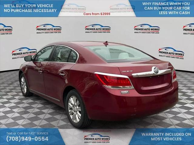 used 2010 Buick LaCrosse car, priced at $4,999