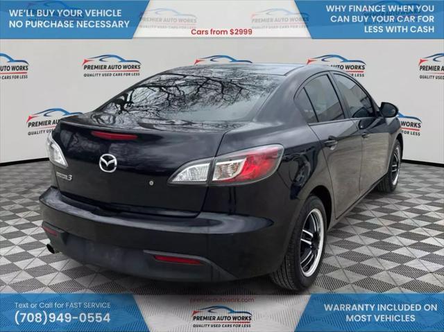 used 2011 Mazda Mazda3 car, priced at $4,500