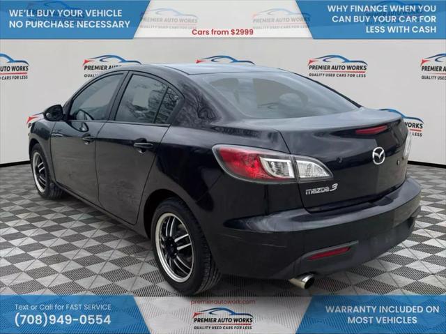 used 2011 Mazda Mazda3 car, priced at $4,500