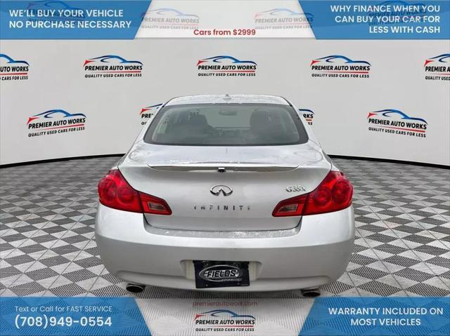 used 2008 INFINITI G35x car, priced at $5,999