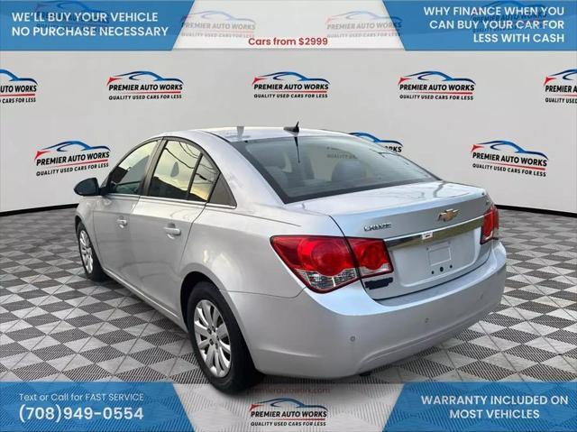 used 2011 Chevrolet Cruze car, priced at $5,500