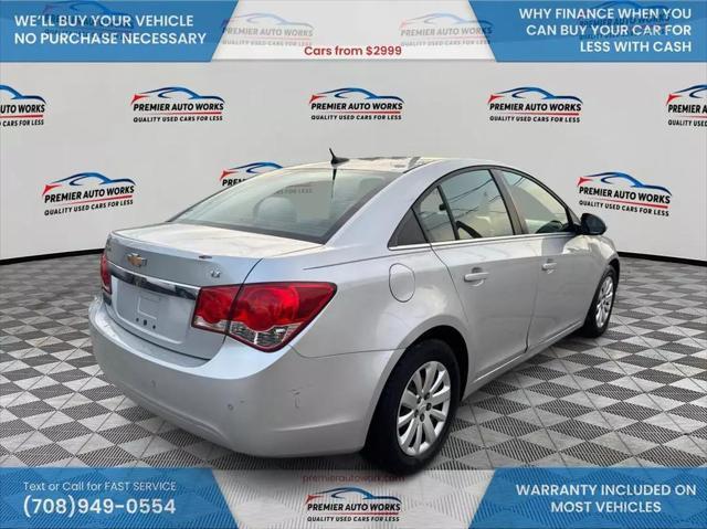 used 2011 Chevrolet Cruze car, priced at $5,500