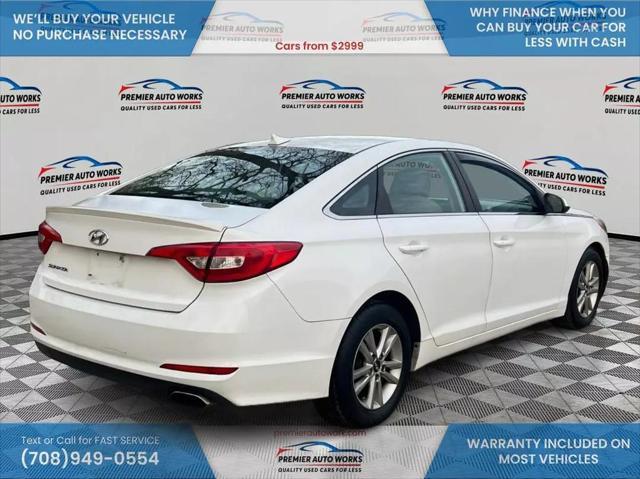 used 2015 Hyundai Sonata car, priced at $6,500