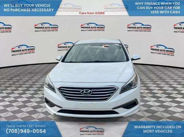 used 2015 Hyundai Sonata car, priced at $6,500