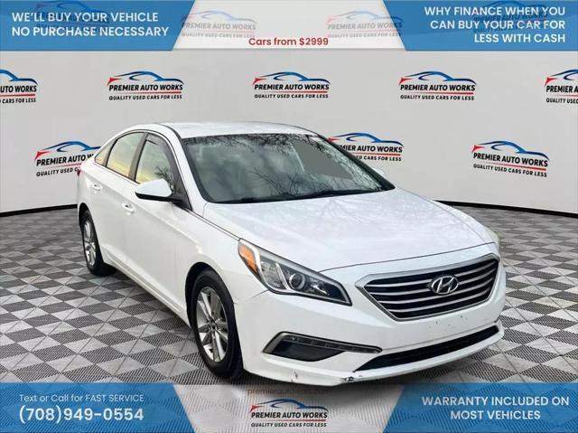 used 2015 Hyundai Sonata car, priced at $6,500