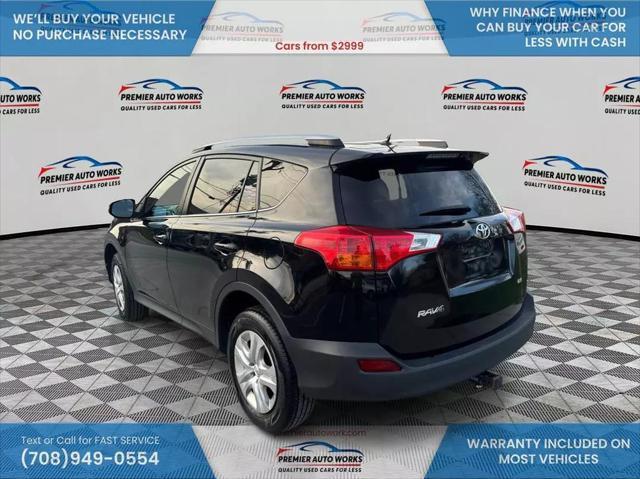 used 2013 Toyota RAV4 car, priced at $9,500