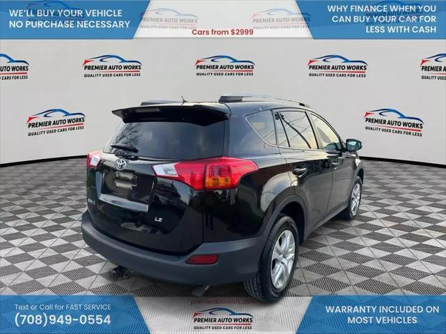 used 2013 Toyota RAV4 car, priced at $9,500