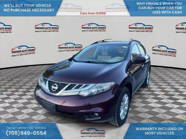 used 2013 Nissan Murano car, priced at $5,999