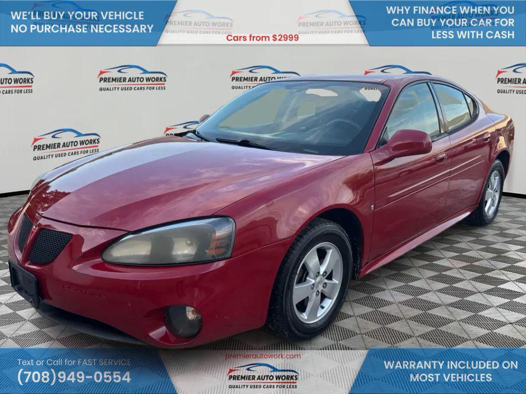 used 2008 Pontiac Grand Prix car, priced at $4,500