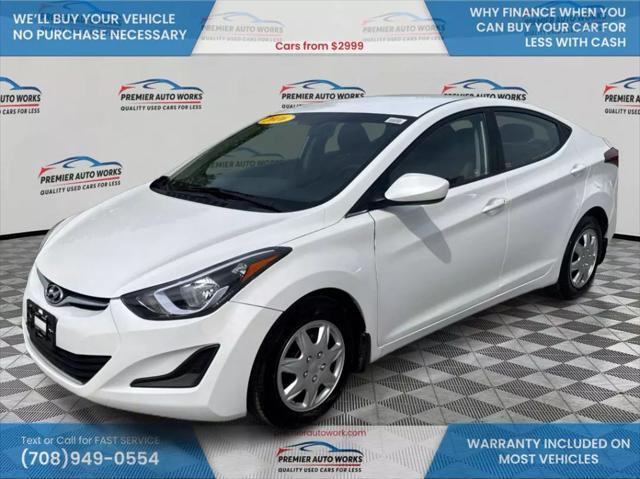 used 2016 Hyundai Elantra car, priced at $6,999