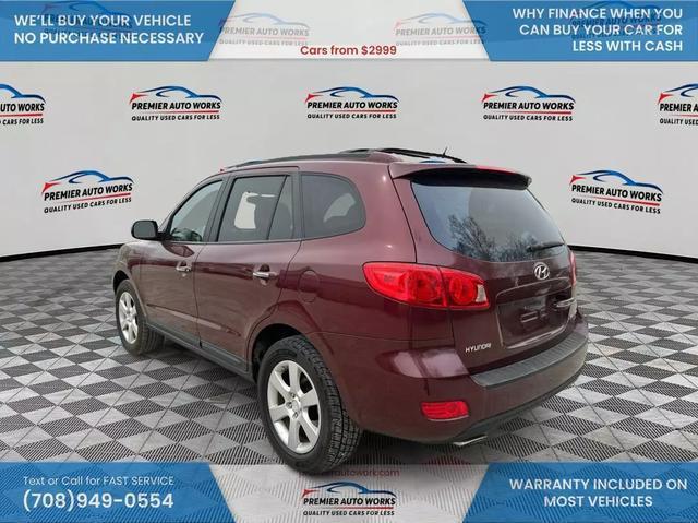 used 2009 Hyundai Santa Fe car, priced at $7,500